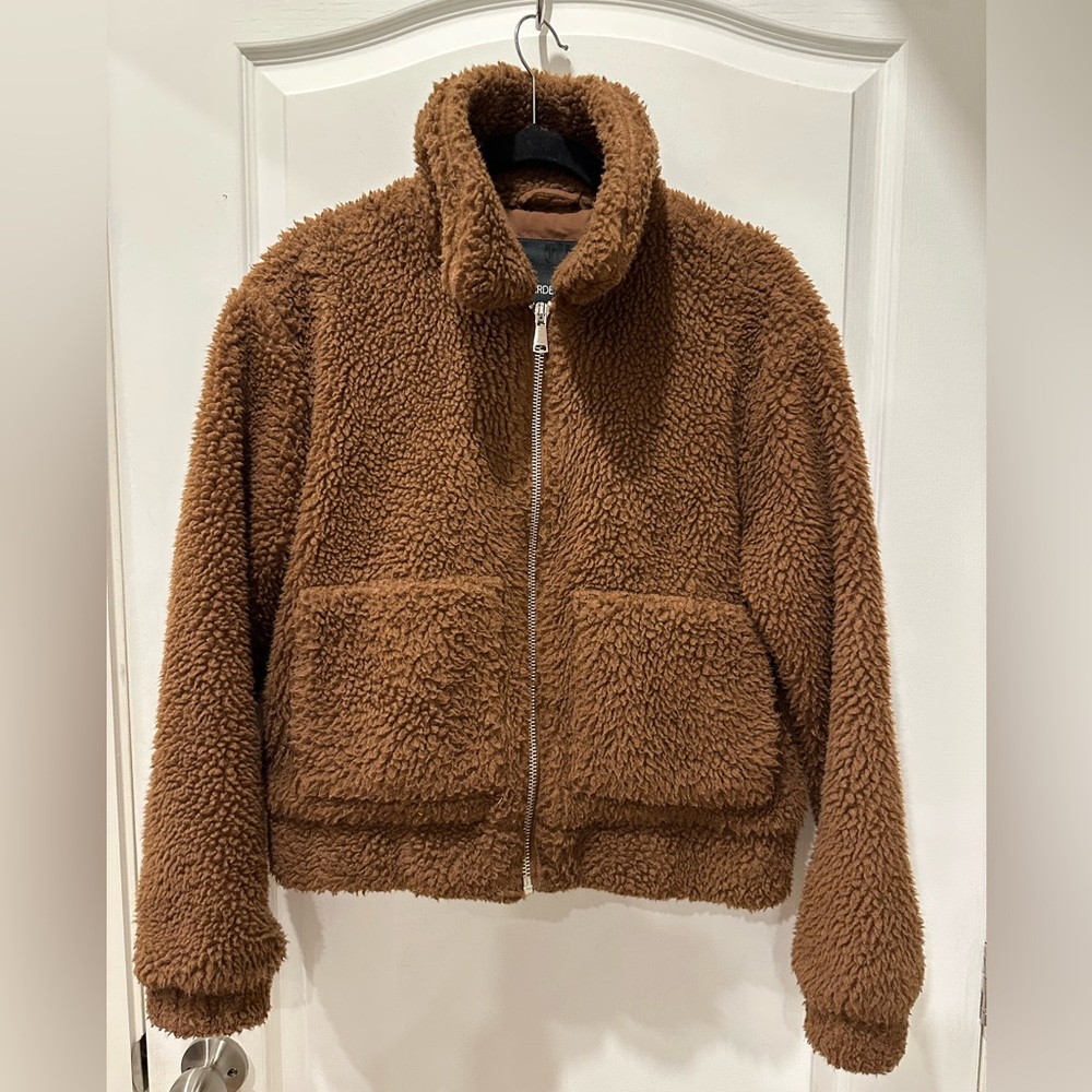 Ardene Brown Teddy Jacket - Picture 3 of 4
